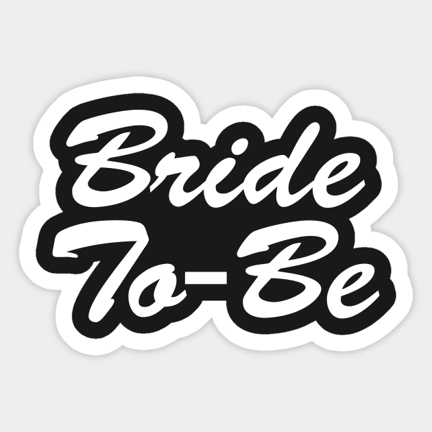 Bride To Be Sticker by Kyandii